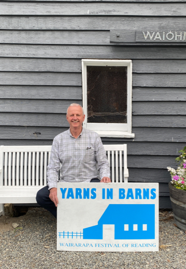 David Hedley at Yarns in Barns Wairarapa