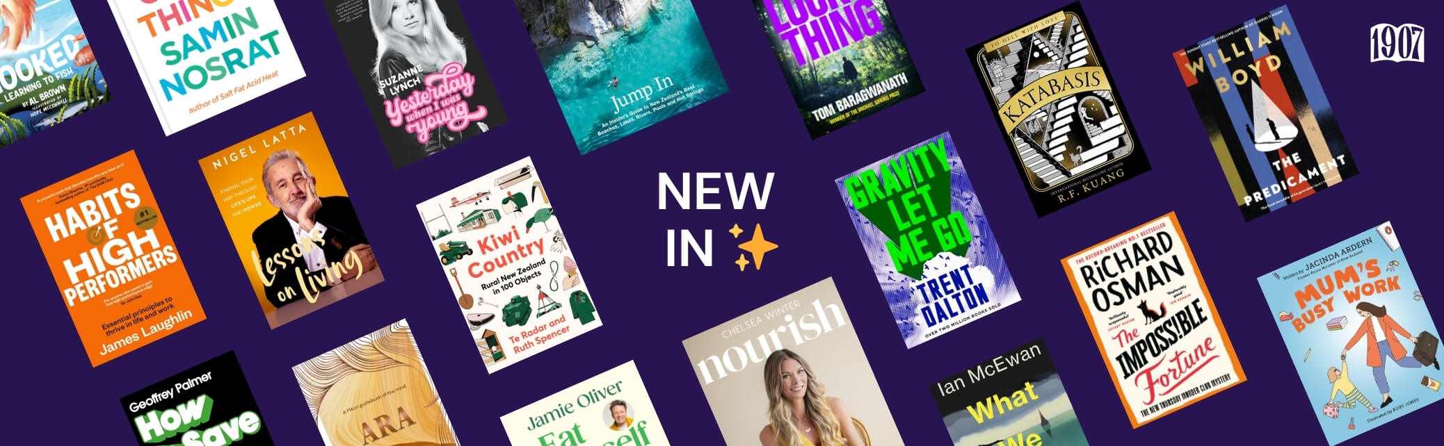 Homepage Banner - Desktop 2 new books hedleys