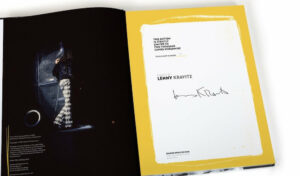 Signed by Lenny Kravitz Book Collector Edition from Genesis Publications