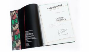 Lou Reed Transformer Book